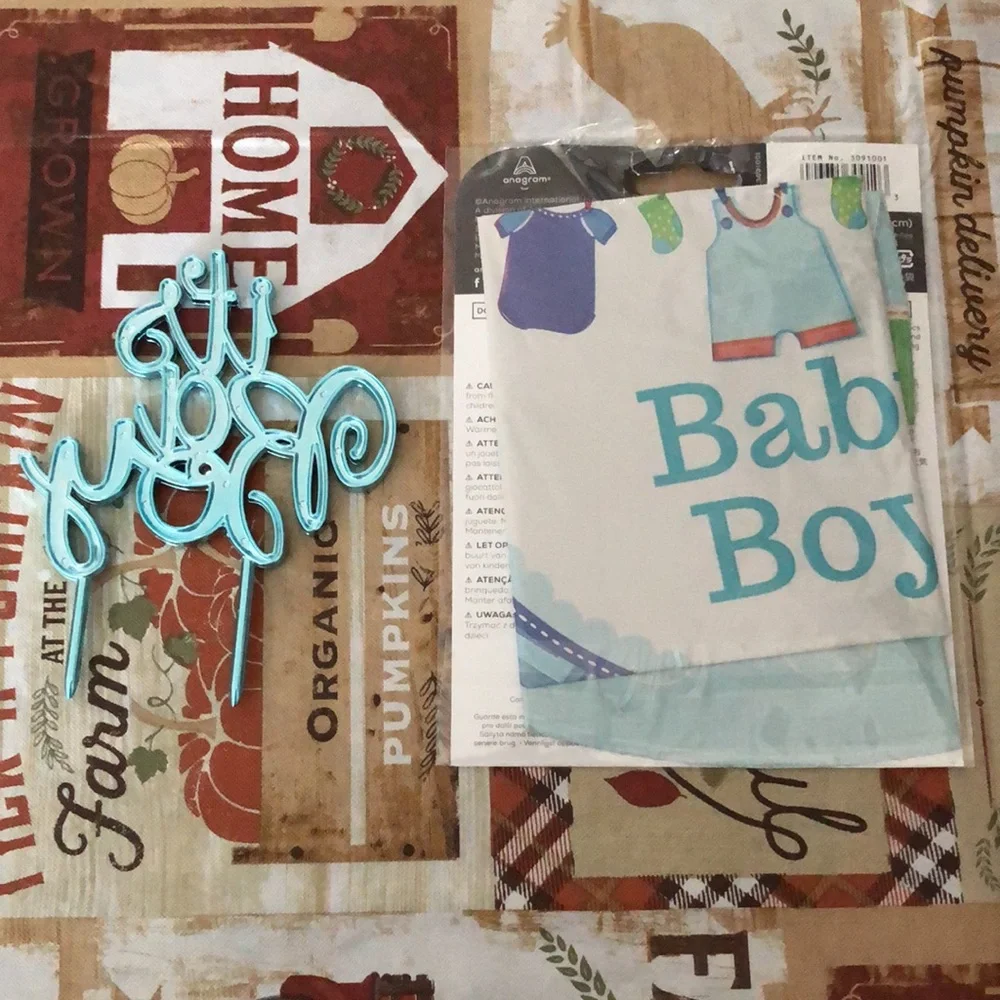 🛍️ It’s a Boy Decoration Set